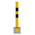 RS PRO Black, Yellow Shape Memory Industrial Post 80mm 80mm