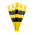 RS PRO Black, Yellow Shape Memory Industrial Post 100mm 100mm