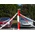 RS PRO Red/White Steel Barrier Post