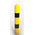 Addgards Black, Yellow Impact Protector 1200mm x 183mm