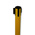 RS PRO Retractable Barrier, 3m, Yellow/Black Tape