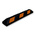 RS PRO Black/Yellow Impact Protector 900mm x 150mm
