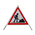 RS PRO Galvanised Steel Men at Work Tripod, H700 mm W750mm