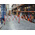 RS PRO Red & White Steel Extendable Barrier
