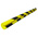 RS PRO Black, Yellow Impact Protector 750mm x 40mm 40mm