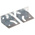 RS PRO Metal Indoor Traffic Mirror Wall Clamp
