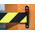 RS PRO Black & Yellow Polyester Retractable Barrier, Yellow/Black Tape