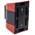 RS PRO Black & Red Polyester Retractable Barrier, Red Tape