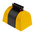 RS PRO Yellow Polyester Retractable Barrier, Yellow Tape