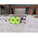 RS PRO Grey & Yellow Polyester Folding Barrier