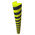 RS PRO Black, Yellow Impact Protector 1000mm x 150mm