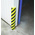 RS PRO Black, Yellow Impact Protector 1000mm x 150mm