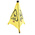 Rubbermaid Commercial Products Weighted Yellow 508 mm Safety Cone