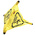 Rubbermaid Commercial Products Weighted Yellow 508 mm Safety Cone