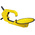 RS PRO Steel Wheel Clamp, 30km/h Speed Limit