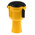 Skipper Black & Yellow Retractable Barrier, 9m, Yellow/Black Tape