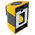 Tensator Black & Yellow Plastic Retractable Barrier, 4.6m, Yellow/Black Tape