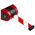 Tensator Red & White Plastic Retractable Barrier, 4.6m, Red, White Tape