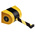 Tensator Black & Yellow Retractable Barrier, 9m, Yellow/Black Tape