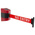Tensator Red Retractable Barrier, 9m, Red Tape