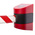 Tensator Red & White Retractable Barrier, 8m, Red, White Tape