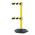 Tensator Black & Yellow Plastic Retractable Barrier, 3.65m, Yellow/Black Tape