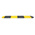 RS PRO High Visibility Rubber Speed Bump, 430mm x 2.5 m x 50 mm, 30km/h Speed Limit