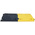RS PRO High Visibility Rubber Speed Bump, 430mm x 5 m x 70 mm, 15km/h Speed Limit