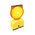 RS PRO Yellow Construction Lamp
