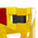 Addgards Yellow Folding Barrier