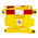 Addgards Yellow Polyethylene Folding Barrier