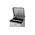 Rubbermaid Commercial Products Weighted Black 432 mm Steel Traffic & Safety Cone