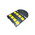 RS PRO Rubber Speed Bump End Cap, 600mm x 300 mm x 20 mm, 30km/h Speed Limit
