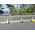 RS PRO Black, Yellow Plastic Bar