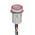 APEM Capacitive Switch Momentary,Illuminated, Green, Red, NPN, IP68, IP69K