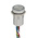 APEM Capacitive Switch Latching,Illuminated, Green, Red, NPN, IP68, IP69K