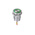 APEM Capacitive Switch Latching,Illuminated, Green, Red, NPN, IP68, IP69K [blank]