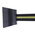 Tensator Black & Yellow PET Retractable Barrier, 4.6m, Yellow/Black Tape
