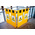 Addgards Yellow PE Folding Barrier