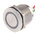 RS PRO Capacitive Switch Momentary NO,Illuminated, Blue, IP68 Brass