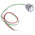 RS PRO Capacitive Switch Momentary NO,Illuminated, Green, IP68 Brass
