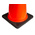 RS PRO Weighted Orange, White 700 mm PVC Traffic Cone