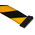 Skipper Black & Yellow Retractable Barrier, 9m, Yellow/Black Tape
