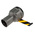 Skipper Black & Yellow Retractable Barrier, 9m, Yellow/Black Tape