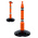 Skipper Orange Barrier Post