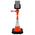Skipper Red & White Retractable Barrier, 9m, Red, White Tape
