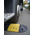 RS PRO High Visibility Rubber Speed Bump End Cap, 400mm x 220 mm x 70 mm, 15km/h Speed Limit