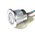 RS PRO Illuminated Piezo Switch, Momentary, IP68