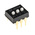 TE Connectivity 3 Way Through Hole DIP Switch SPST