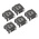 Hartmann 16 Way Surface Mount DIP Switch, Screwdriver Actuator